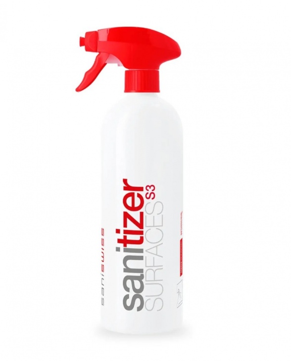 S3 Instant Surfaces BioSanitizer (Low Alcohol Formula 750ml )   